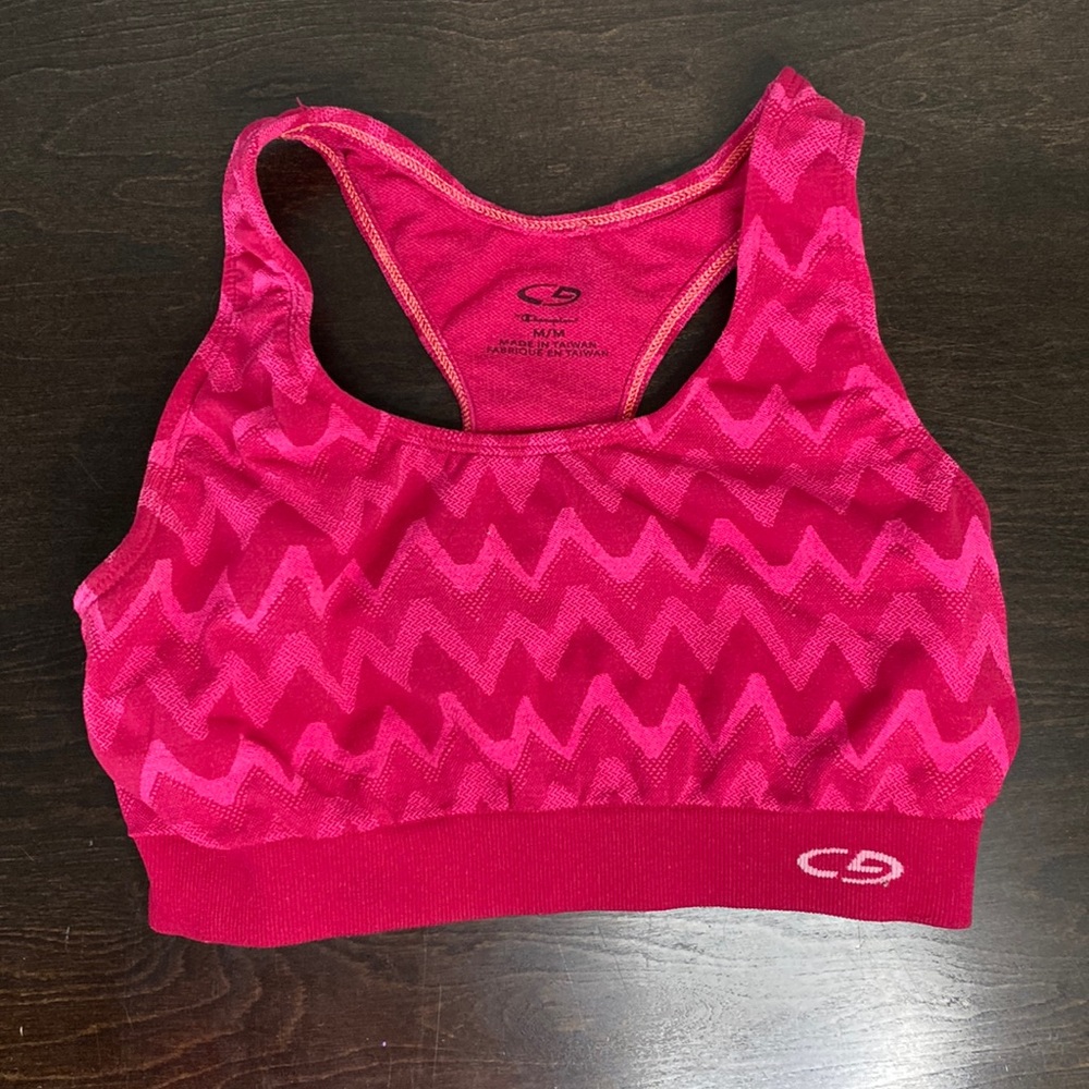 Champion Pink Sports Bra size medium